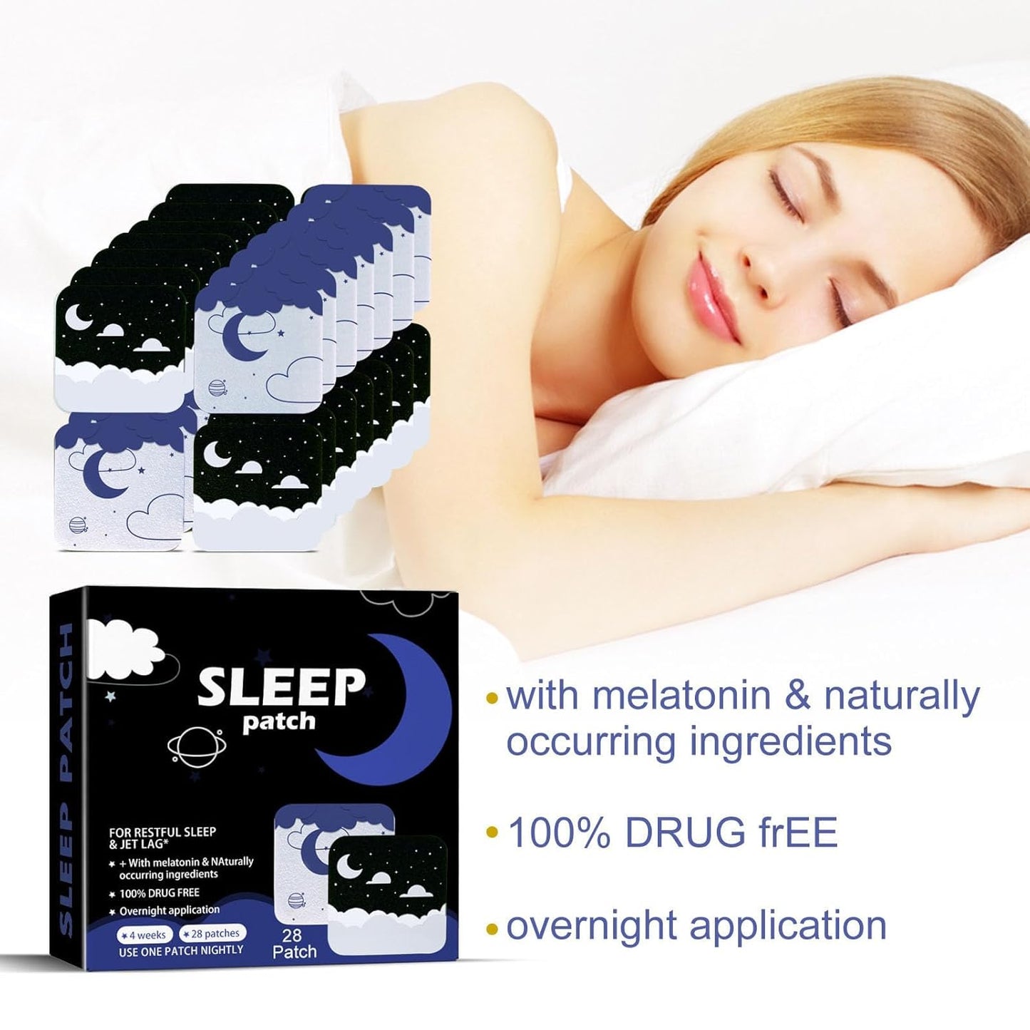 Melatonin Sleep Patches